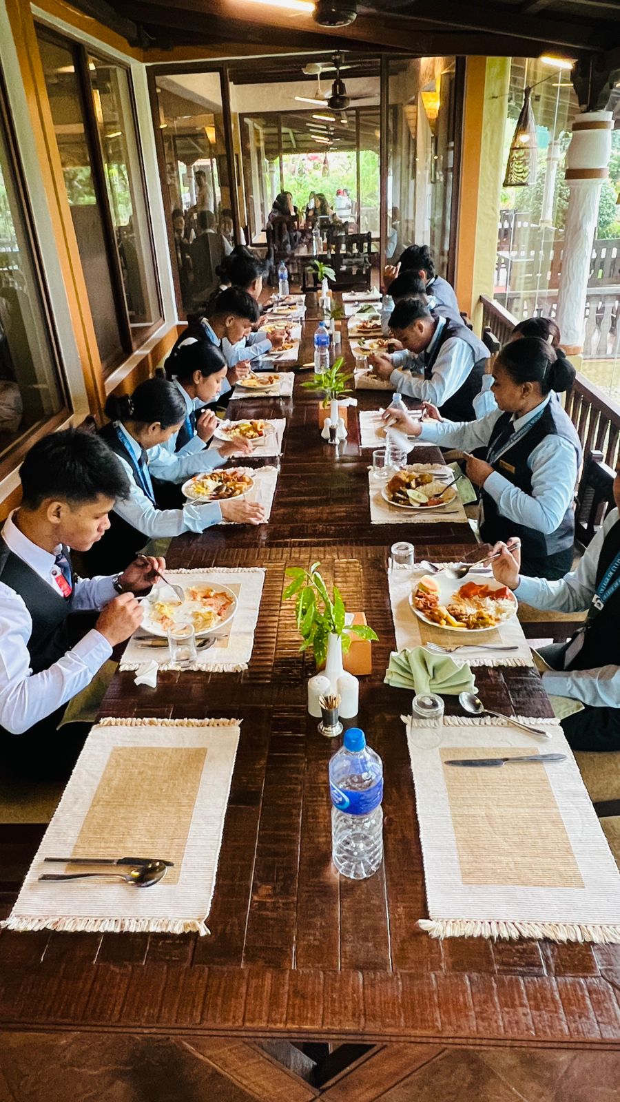 Hotel visit ( Green Park Chitwan)